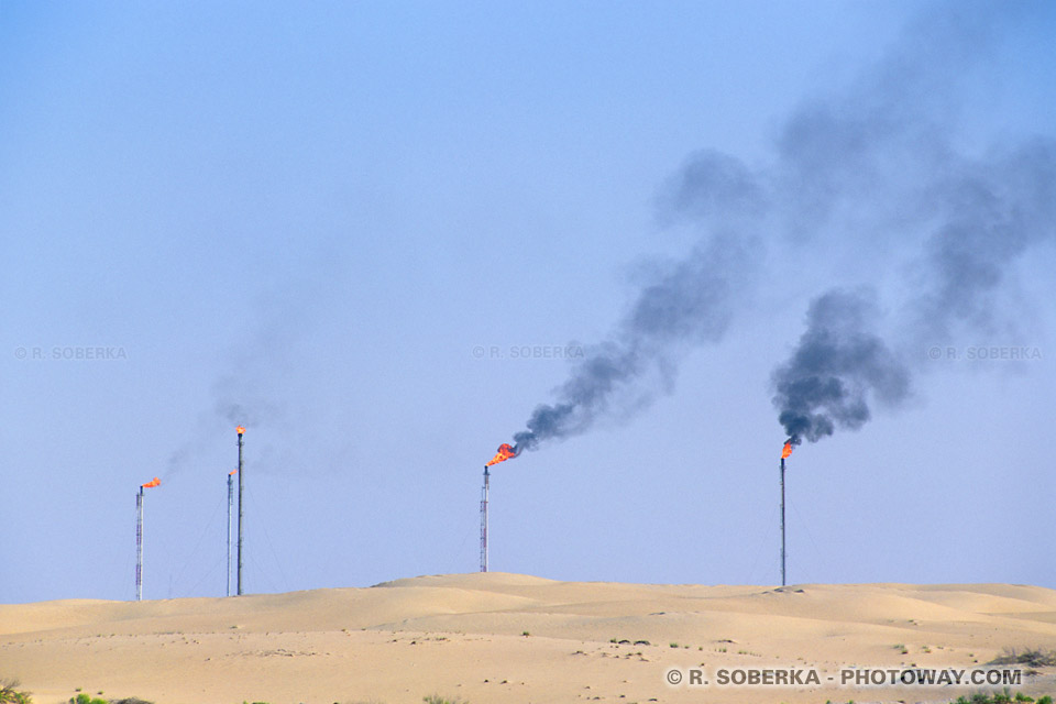 Image Photo du pétrole photos du pétrole dans le désert émirats Arabes Unis