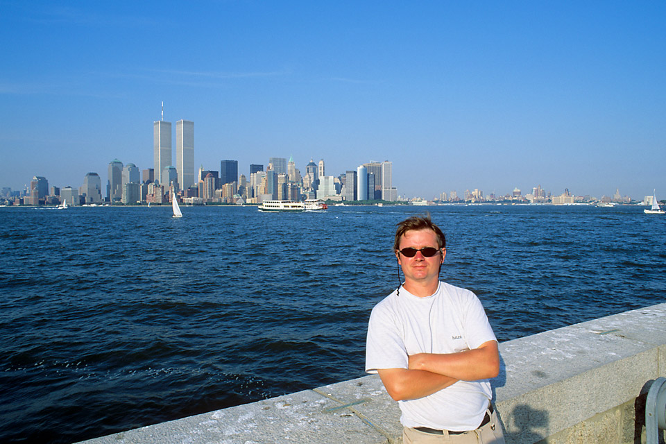 Richard Soberka in New York just before the September 11 attacks