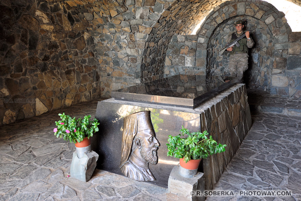 Photo of Makarios tomb Makarios tomb