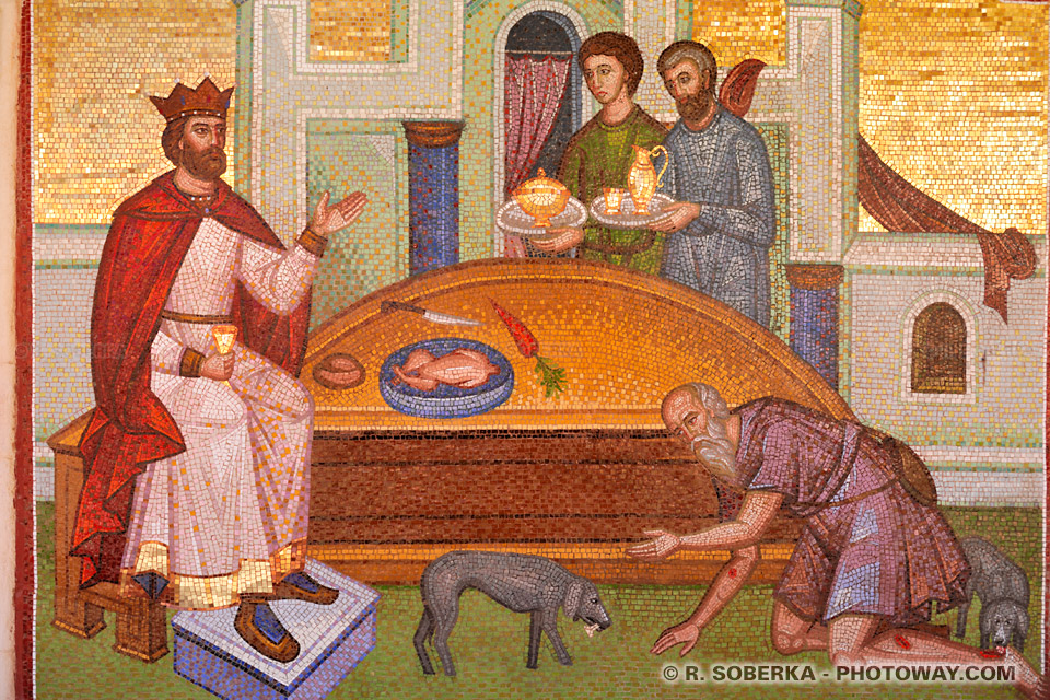 photo of mosaic of the Great Banquet mosaic of the Great Banquet