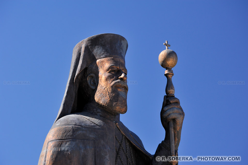 Photo of statue of makarios iii statue of makarios iii
