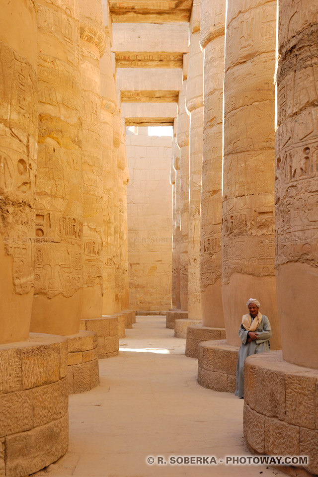 central columns Great Hypostyle Hall at Karnak central columns Hypostyle Hall at Karnak