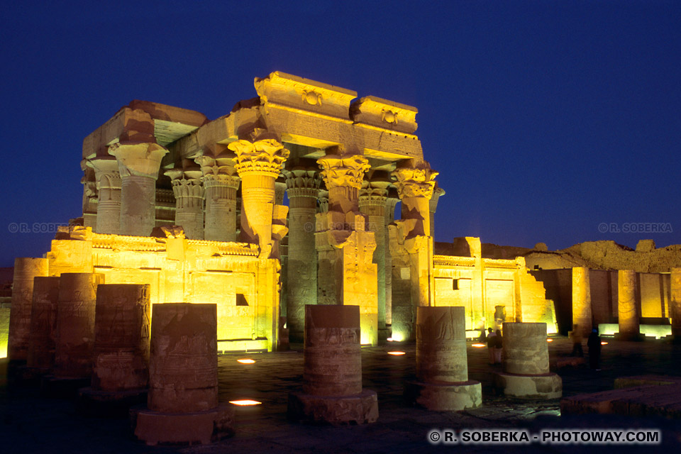 Kom Ombo Temple at Night Kom Ombo Temple at Night