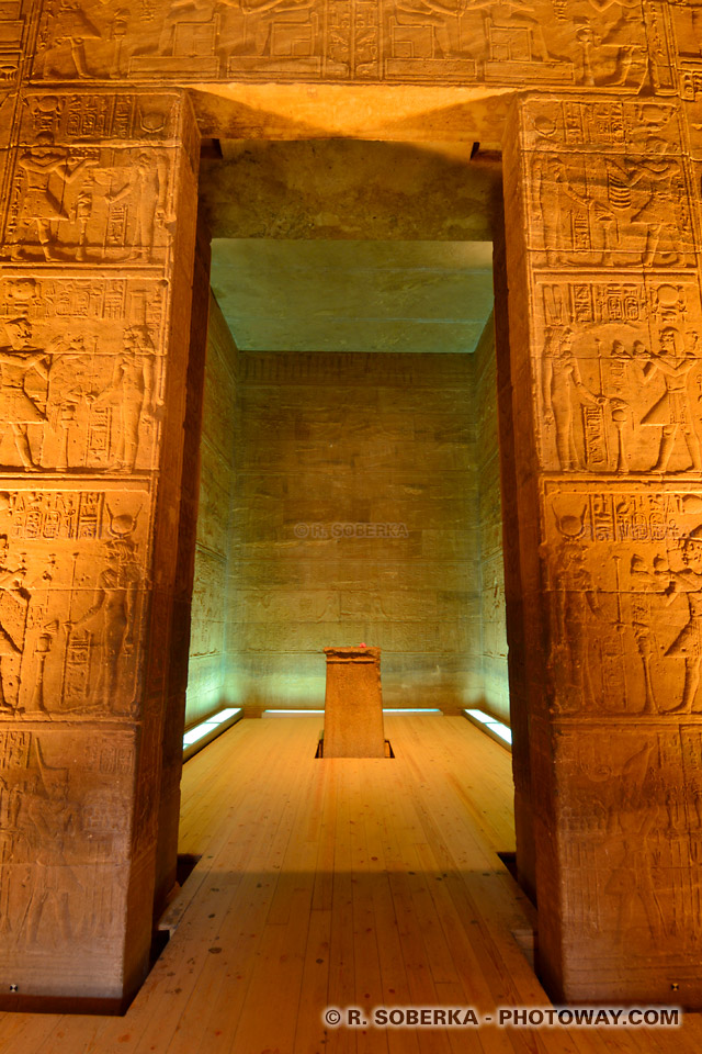Philae Temple Sanctuary Philae Temple Sanctuary