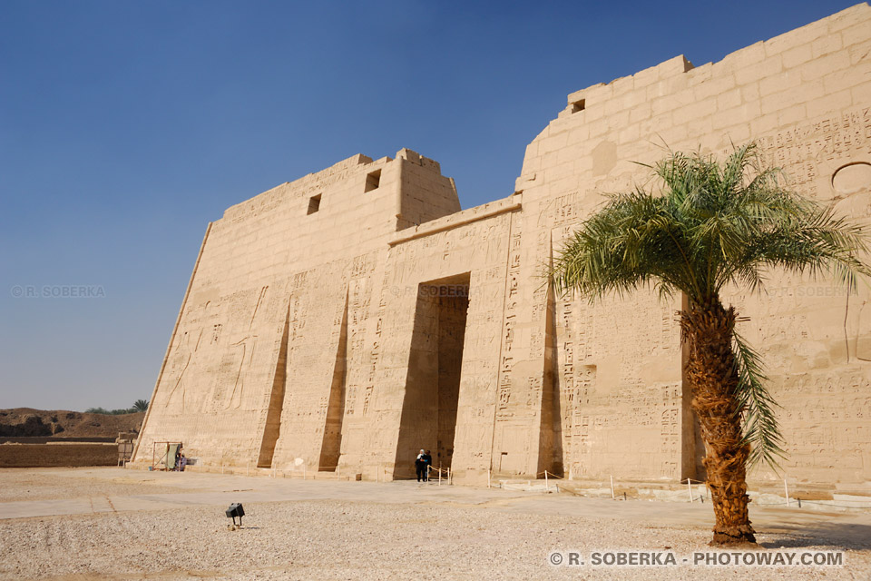 pylon reliefs of Ramesses III Temple pylon reliefs of Ramesses III Temple
