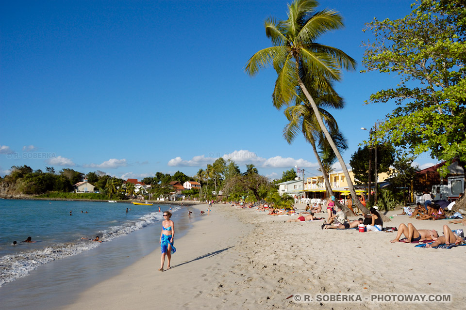 Tourism at Anse Mitan - Martinique