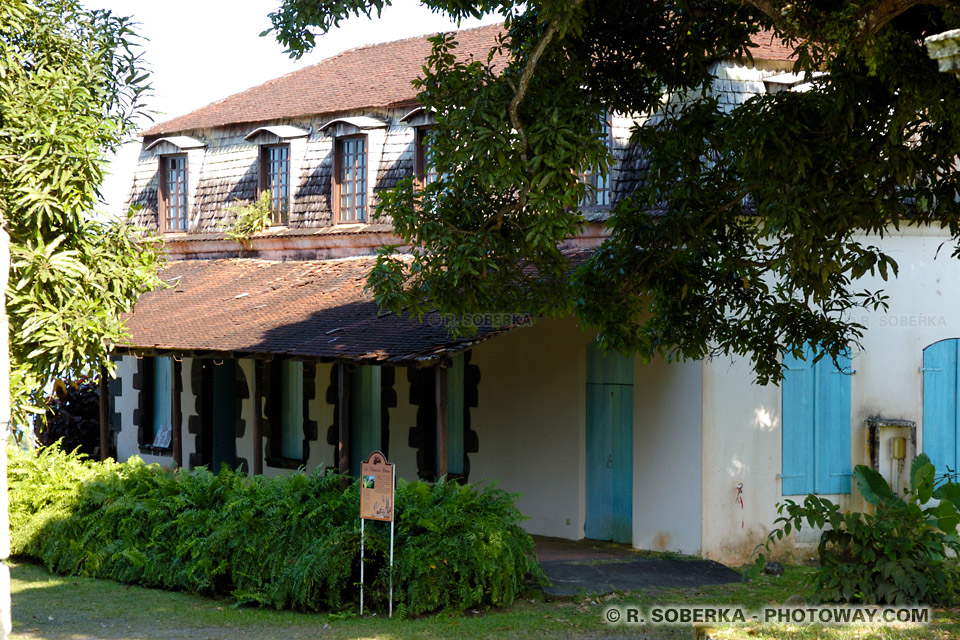 Master's house at Leyritz Plantation in Martinique