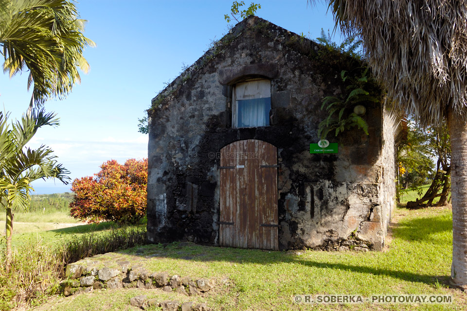 Guardian's house of the Leyritz Plantation in Martinique