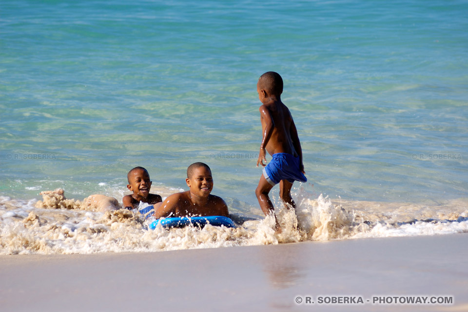 Martinican children