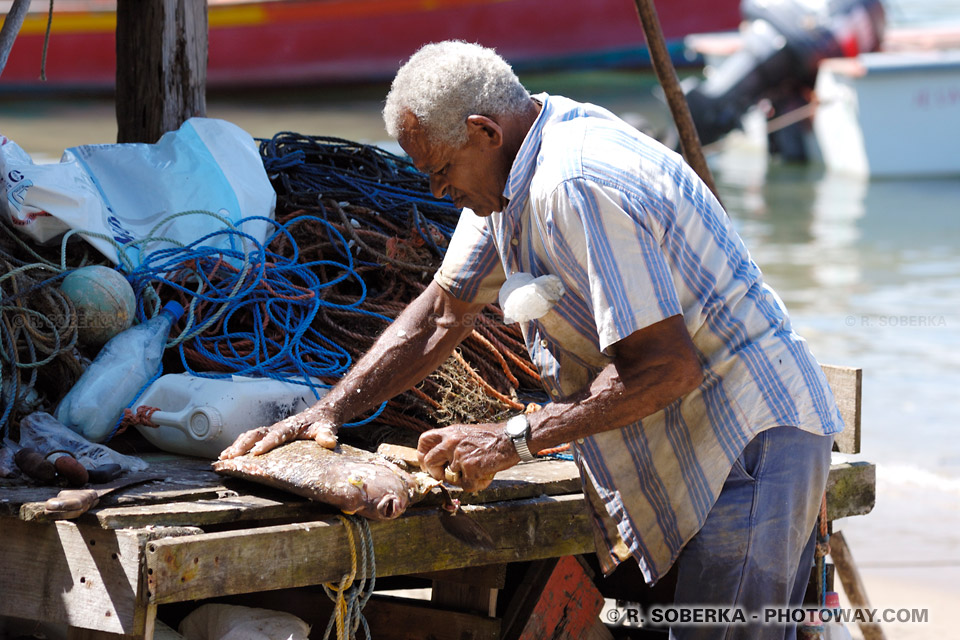 Martinican fisherman