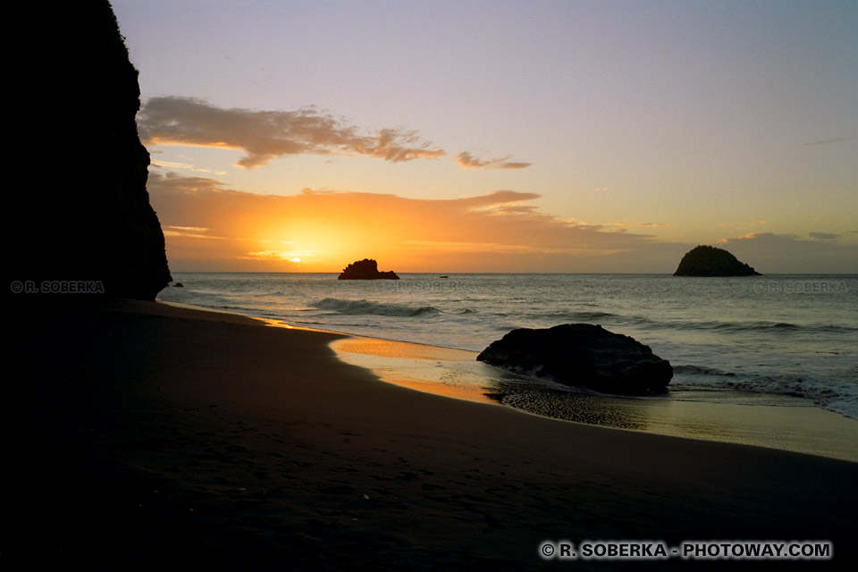 sunset Anse Couleuvre