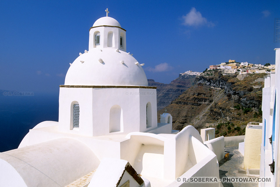 Photos of Fira, the capital of Santorini