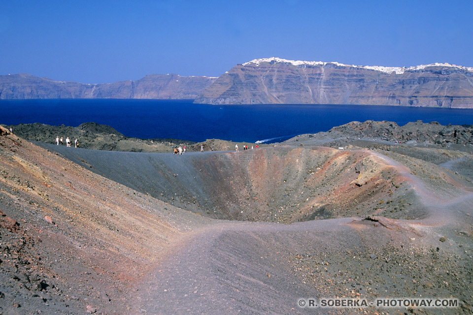 Volcano of Santorini