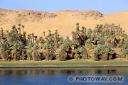 Fond d'écran vallée du Nil en Egypte