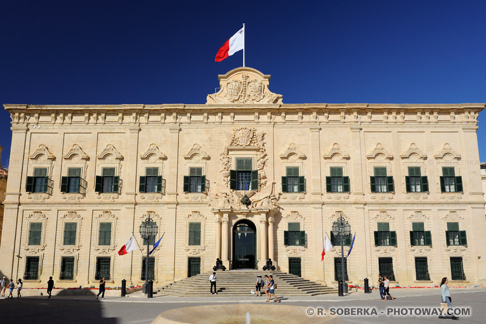Art baroque à Malte : Auberge de Castille