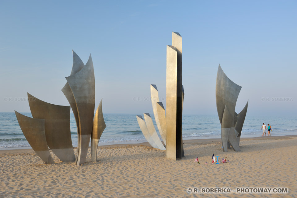 Omaha Beach plage du débarquement