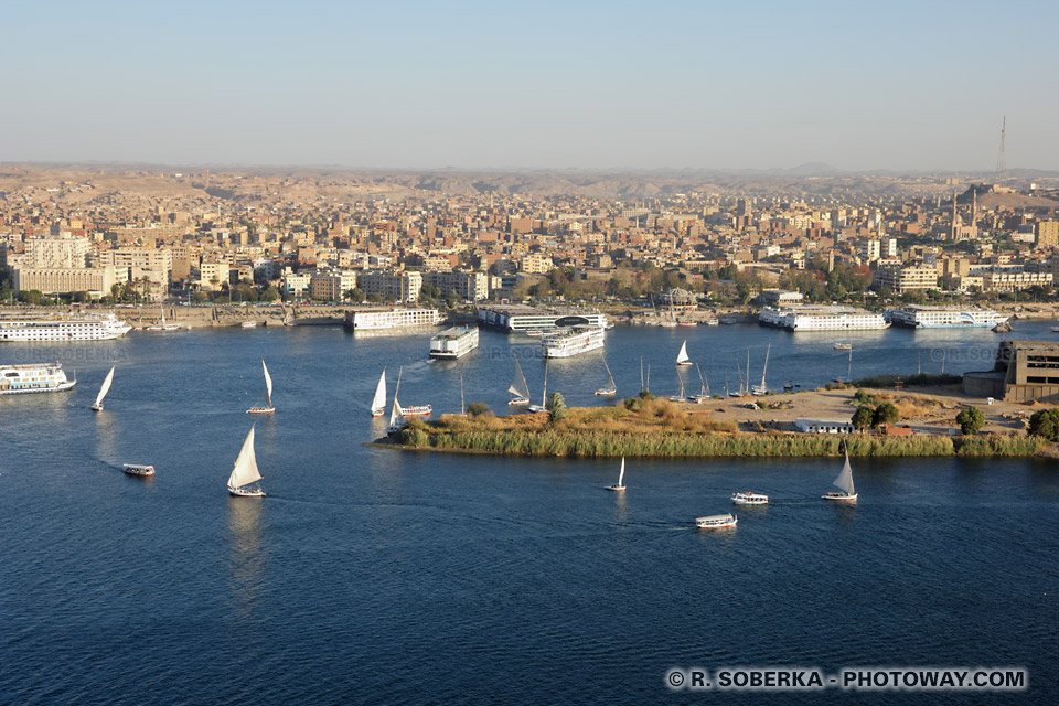 Assouan en Égypte Assouan en Égypte
