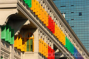 Photos de l'architecture de l'ancienne Police Station à Singapour