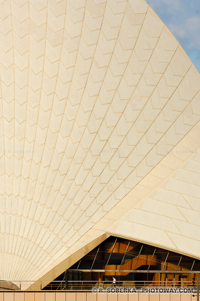 Photo du gigantisme de L'opéra de Sydney Australie