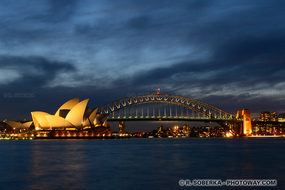 Image du Pont de Sydney photos du pont de Sydney photo Harbour bridge Australie