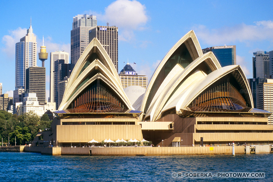 centre ville de Sydney et Opera