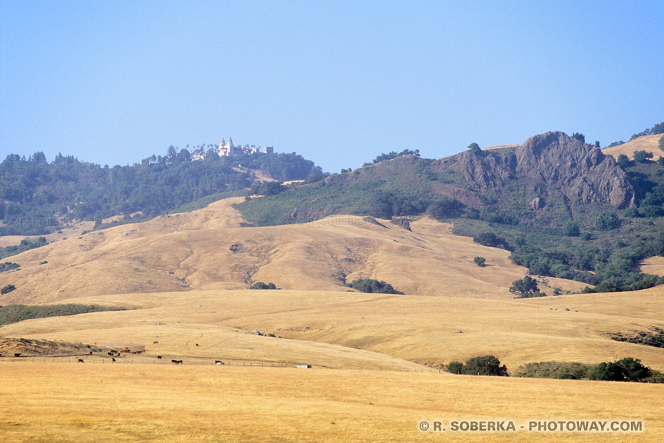 Photos du Hearst Castle : Photo du château du Milliardaire Hearst