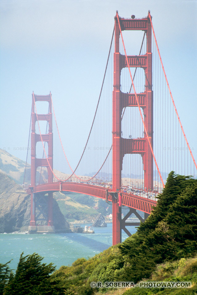 Photos du pont de San Francisco : photo du Golden Gate Bridge