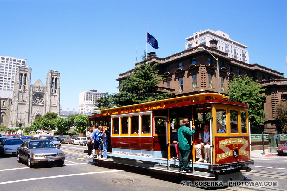 Photos du Cable Car - Photo du Cable Car de San Francisco en Californie