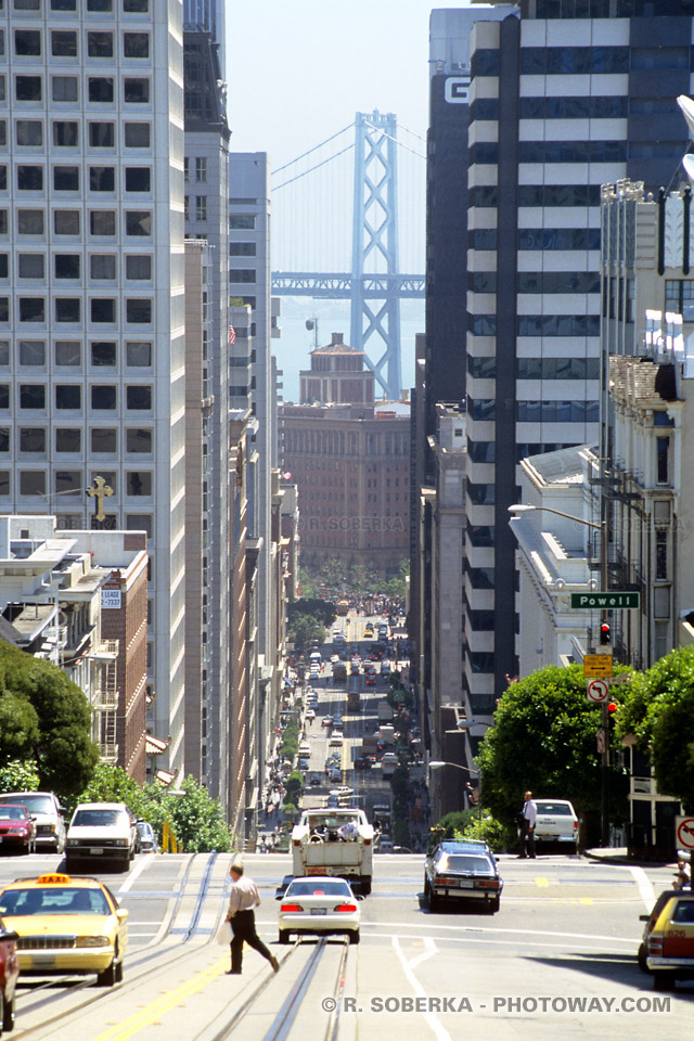 Photos des rues de San Francisco : Photo de California Street