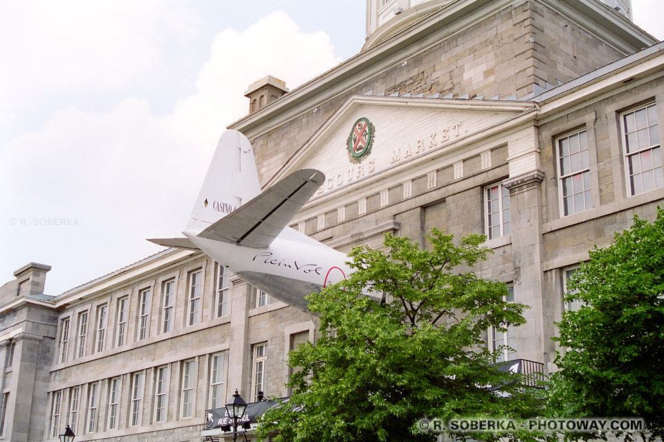 Photos de Montréal : photo du marché Bonsecours