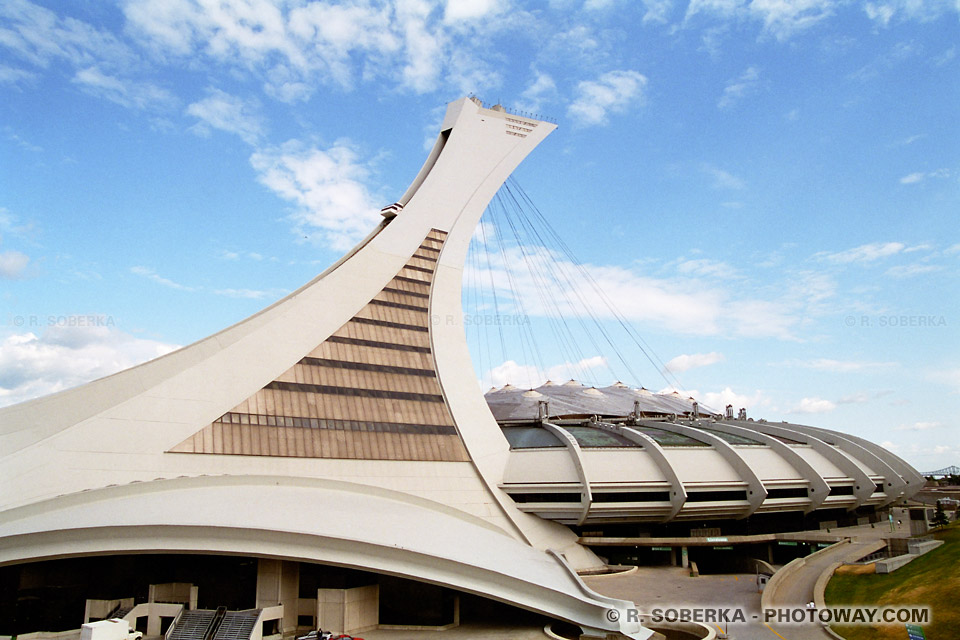 Photo du stade des Jeux Olympiques de 1976 à Montréal photos du Canada