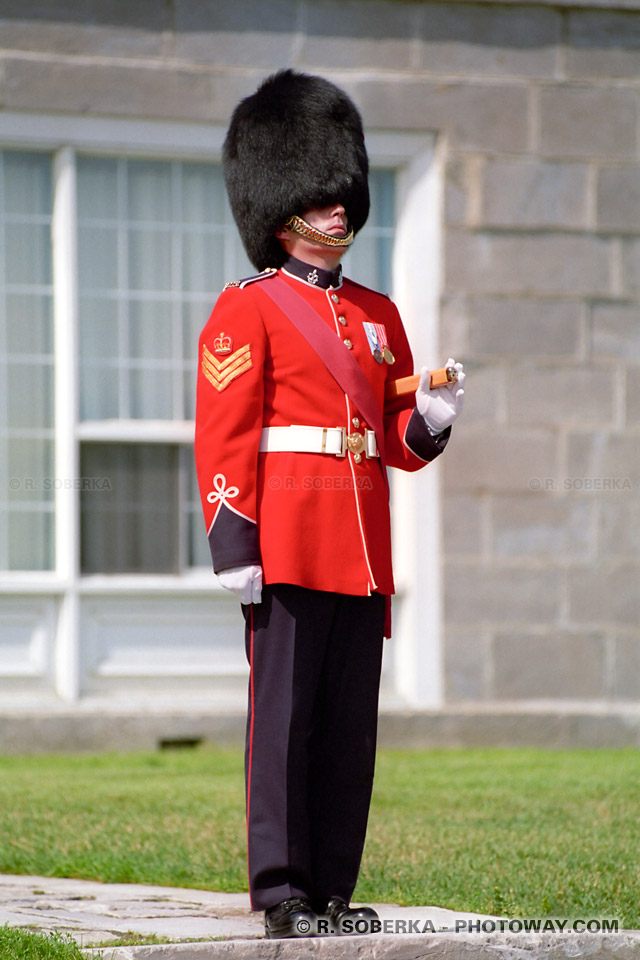 Uniforme d'un garde Anglais