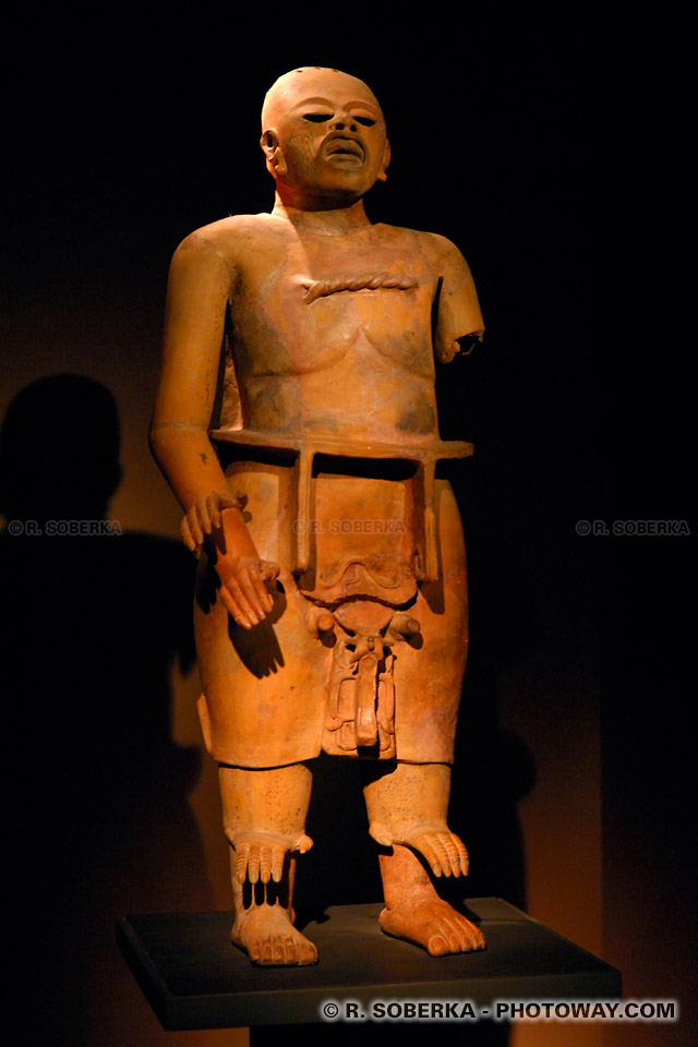 Images de Xipe Totec photo du dieu Toltèque du Golf du Mexique