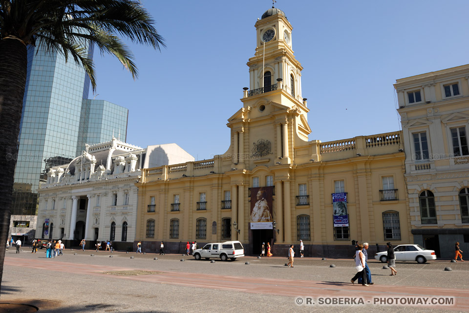 Visite des musées à Santiago : Photo du musée de l'histoire du Chili