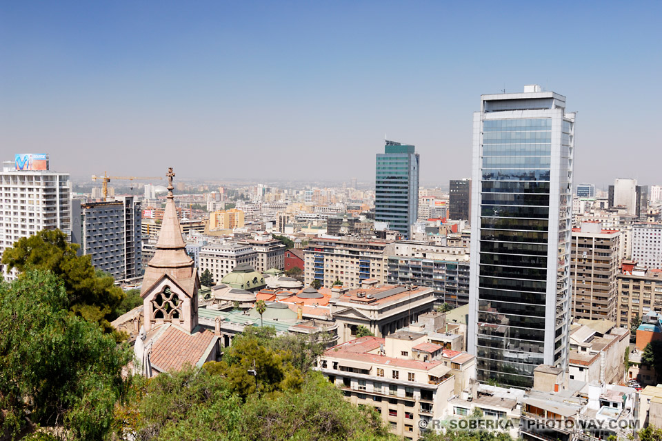 Photo de la ville de Santiago capitale du Chili - images de Santiago