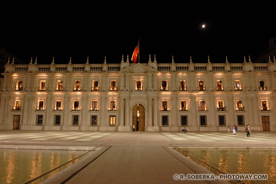 Photo de La moneda et Histoire du coup d'état de Pinochet au Chili en 1973