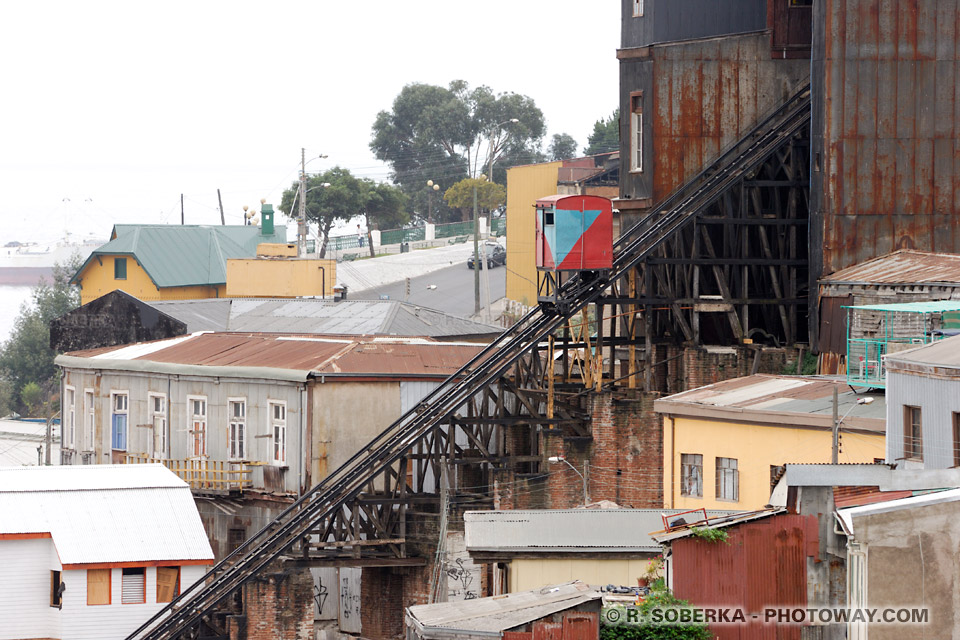 Ascensor Lecheros - Histoire des ascensores de Valparaíso au Chili