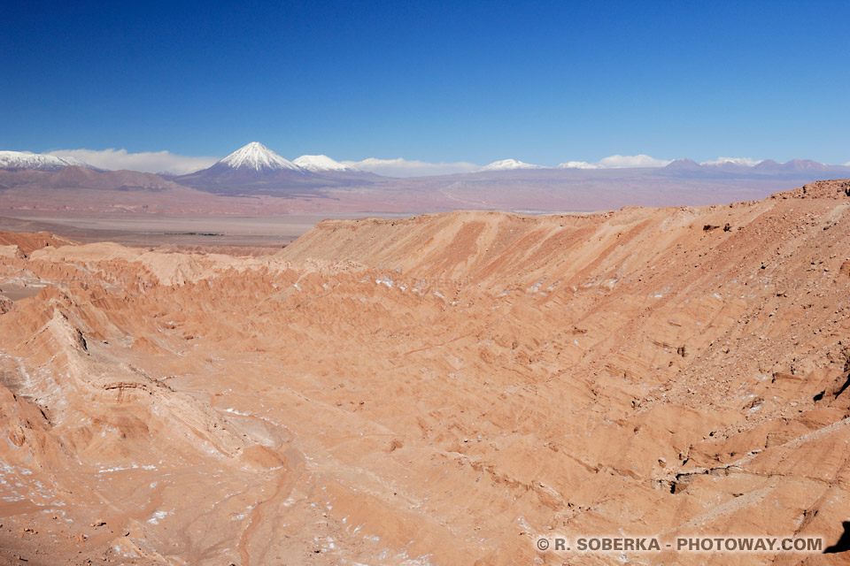 Vallée de la Mort à San Pedro de Atacama au Chili