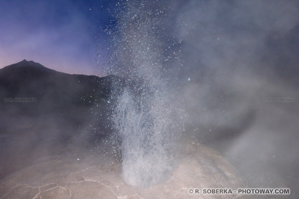 Geysers del Tatio au Chili