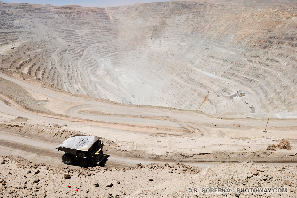 Mine de cuivre Chuquicamata images