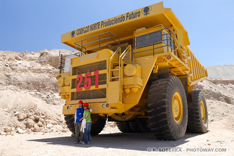 Camion géant - mine de Chuquicamata