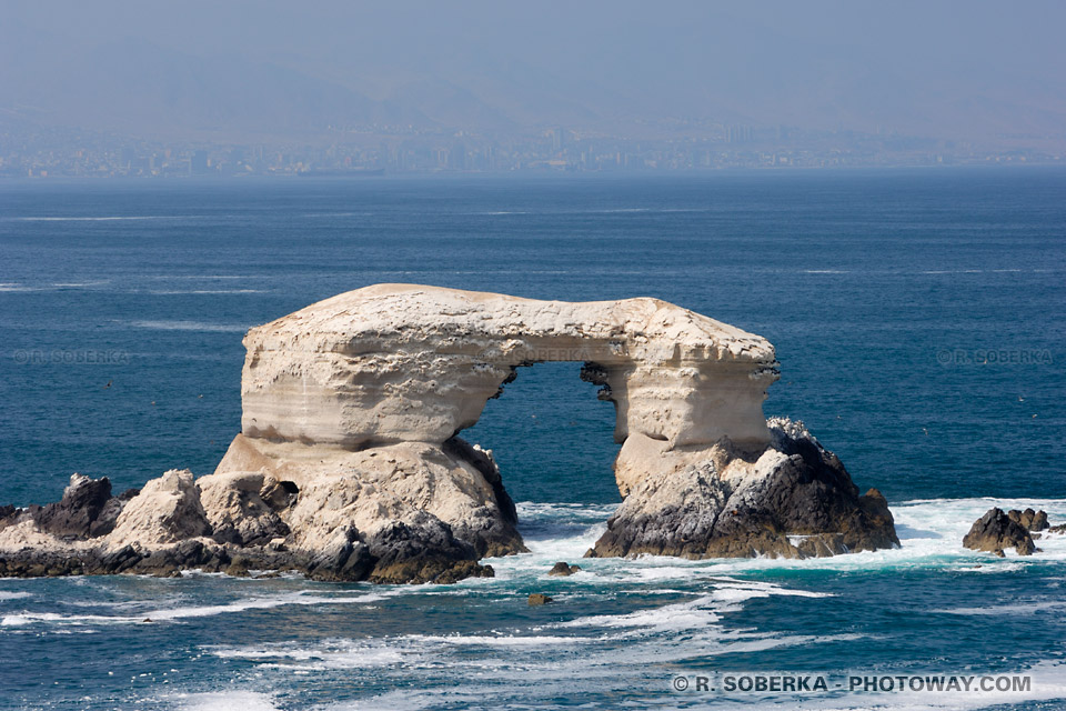 La Portada à Antofagasta photos au Chili de l'arche natgurelle la Portada