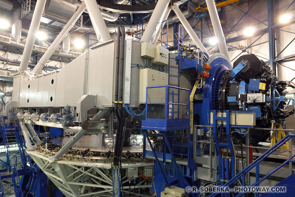Optique adaptative télescopes VLT au Chili information sur NACO