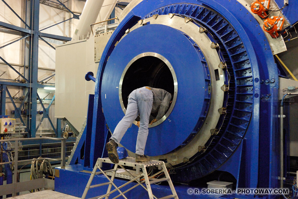maintenance télescopes photo maintenance industrielle VLT Chili