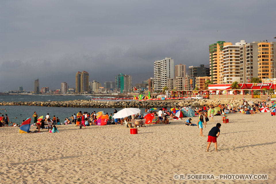 Plages au Chili, photos plages d'Antofagasta