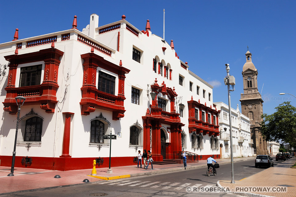 Image du Chili image des bâtisses coloniales de la ville de La Serena