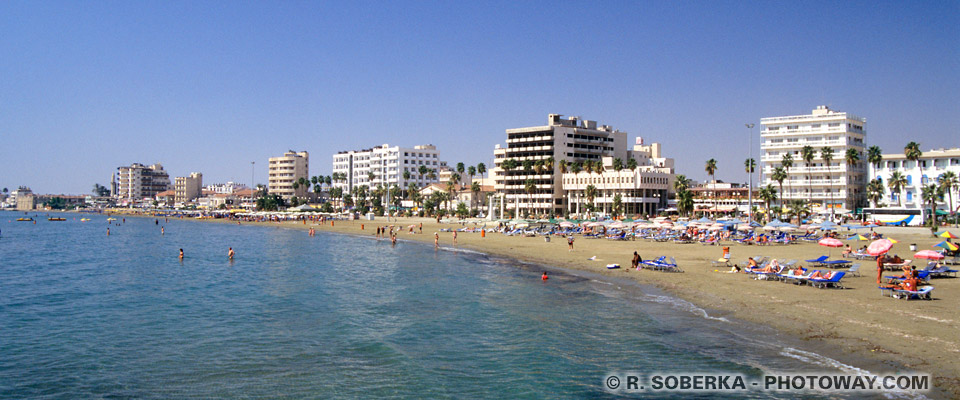 images de la ville de Larnaca à Chypre photo guide touristique à Chypre