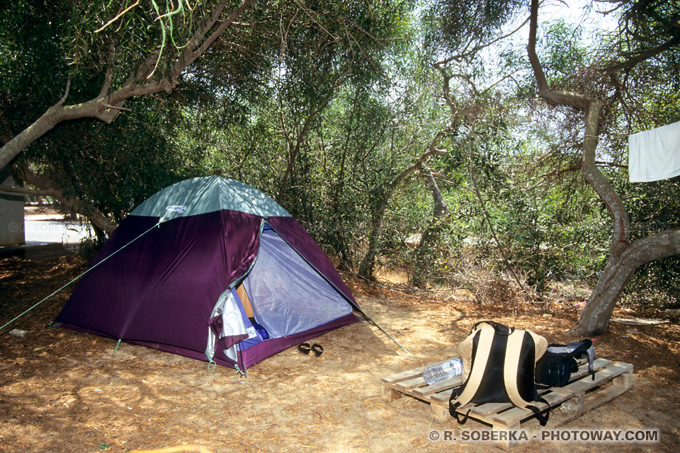 Hébergement à Chypre. Guide Photos de campings guide de voyages Chypre