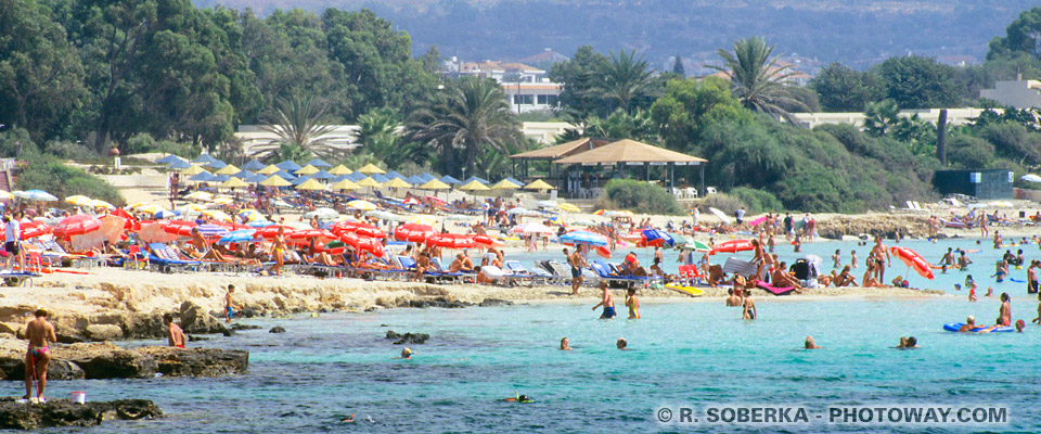 Image du tourisme à Chypre photo plage et guide touristique à Aya Napa