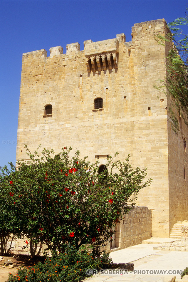 images de citadelle de Kolossi visite à Chypre